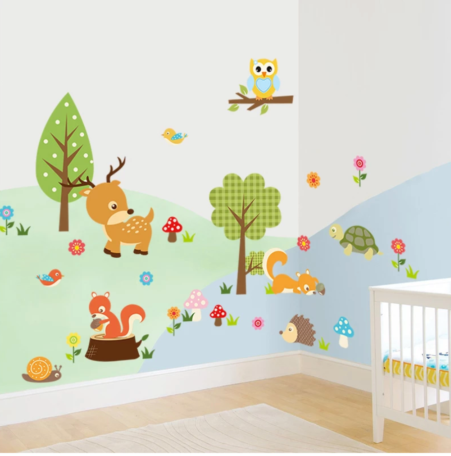 Forest Animals Wall Sticker