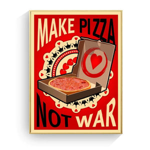 Make Art Not War Pop Art