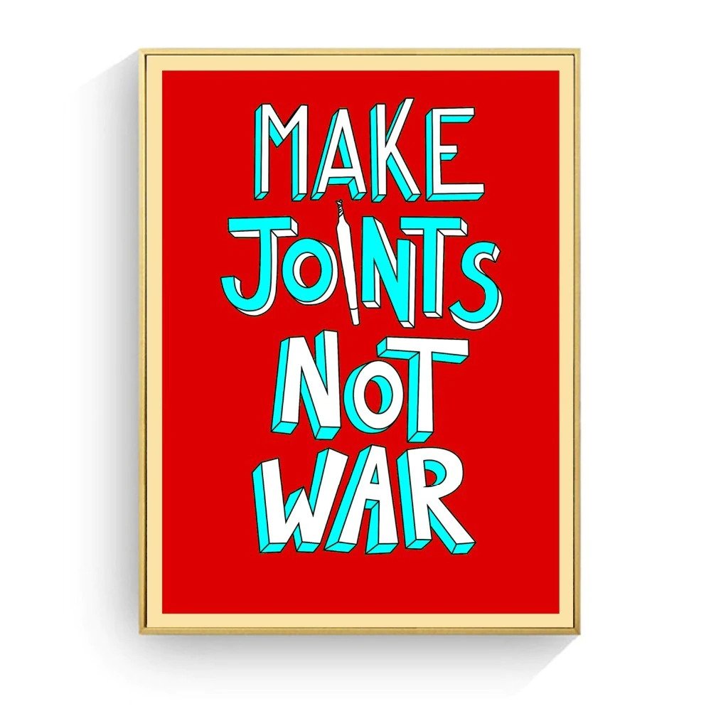 Make Art Not War Pop Art