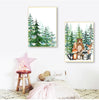 Fox, Deer & Bear Wall Art