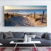 Seaside Beach Sunrise Landscape Art