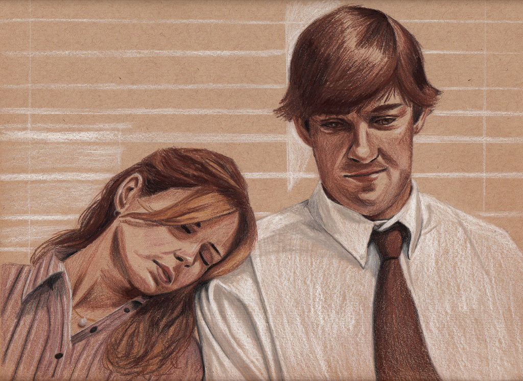 Jim & Pam Artwork