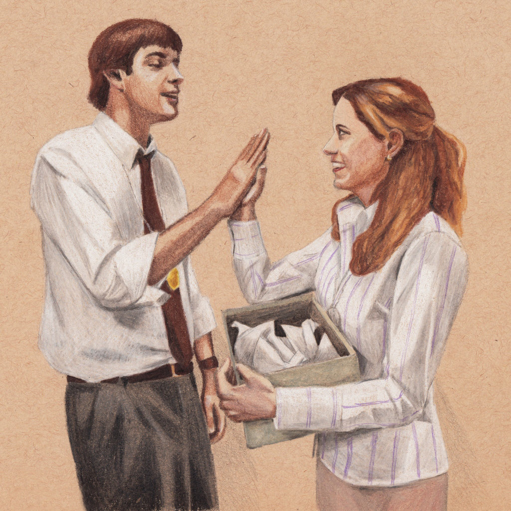 Jim & Pam Artwork