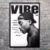 Vibe Magazine Wall Art Print Of Tupac Shakur - Pretty Art Online