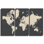 Map of the World Wall Art - Pretty Art Online