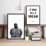 The Notorious B.I.G Canvas Art Print - Pretty Art Online