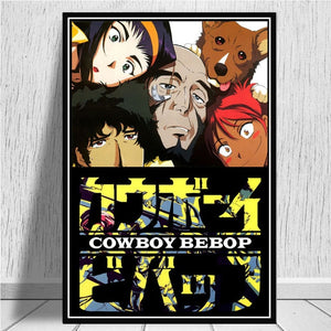 Cowboy Bebop Anime Poster - Pretty Art Online