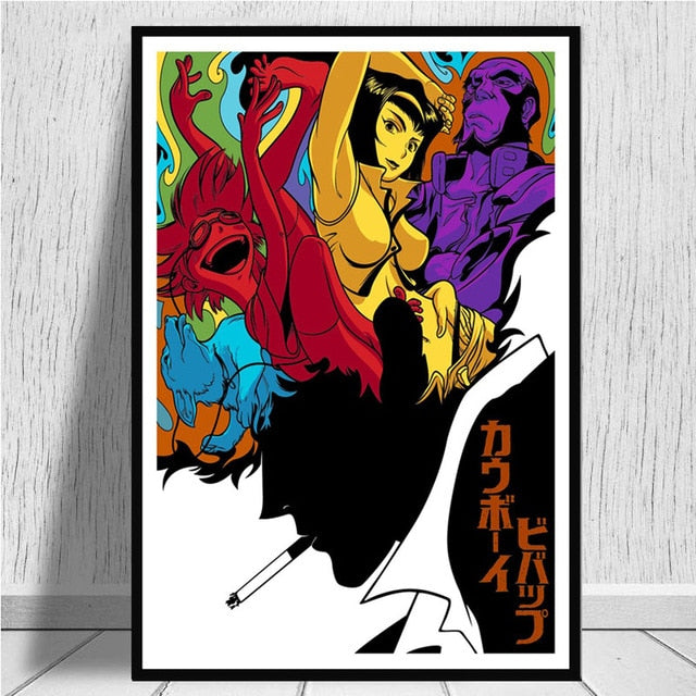 Cowboy Bebop Anime Poster - Pretty Art Online