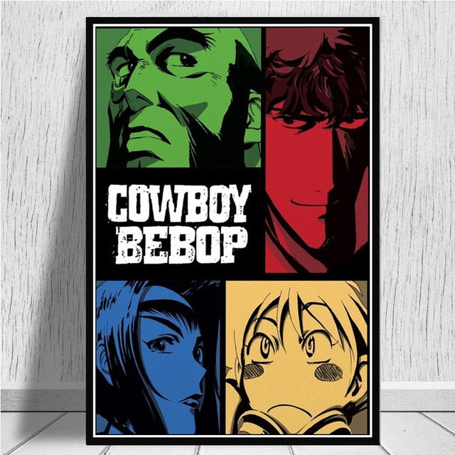 Cowboy Bebop Anime Poster - Pretty Art Online