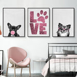 Cute Pet Dog Artwork