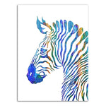 Zebra Nordic Canvas Artwork