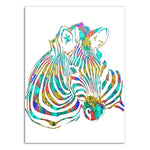 Zebra Nordic Canvas Artwork