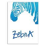 Zebra Nordic Canvas Artwork