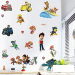 3D Paw Patrol Wall Stickers Nursery Art