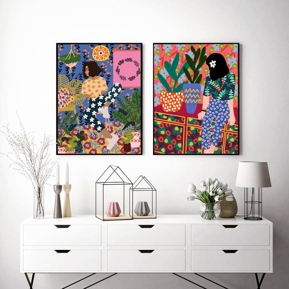 Abstract Fashion Wall Art