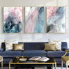 Colourful Ink Abstract Wall Art Canvas
