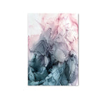 Colourful Ink Abstract Wall Art Canvas