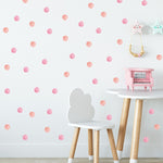 48pc Dot Wall Sticker For Kids Rooms