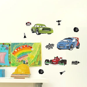 Cartoon Mcqueen Cars 3D Wall Stickers
