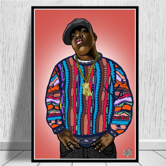 Notorious B.I.G Biggie Smalls - Pretty Art Online