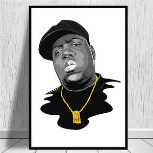 Notorious B.I.G Biggie Smalls - Pretty Art Online