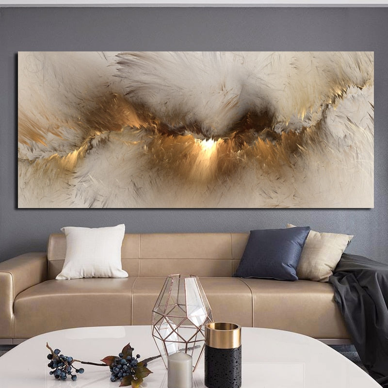 Wangart Abstract Oil Painting Think Independence Wall Artwork
