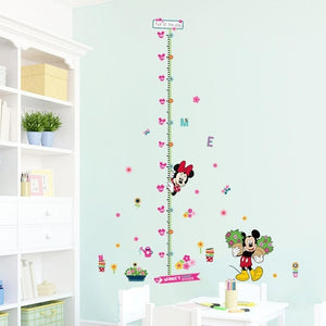 Cartoon Mickey & Minnie Wall Stickers