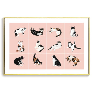 Cute Cat Wall Art