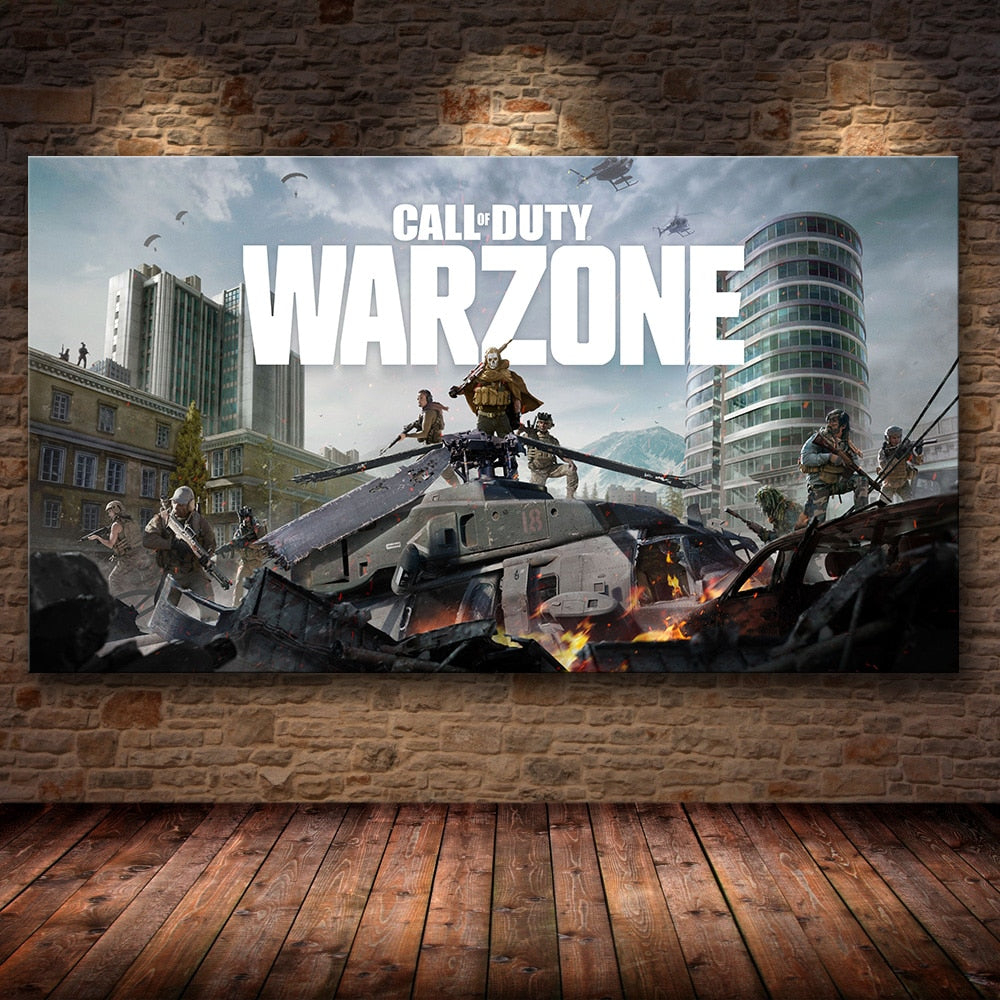 Call of Duty War Zone Game Artwork