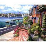 Sea Scenery Oil Painting By Numbers Canvas Art