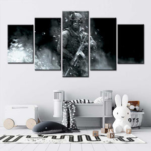 Call Of Duty Solider Modern Wall Art