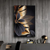 Black Golden Canvas Poster - Pretty Art Online