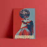 Ronaldinho Hopestyle Canvas Artwork - Pretty Art Online