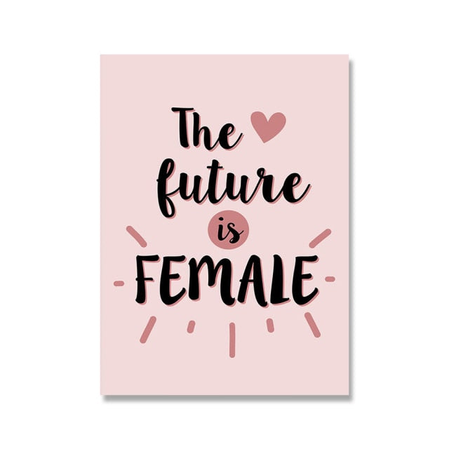 Women Power Wall Art