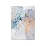 Teal Marble Abstract Artwork - Pretty Art Online