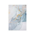 Teal Marble Abstract Artwork - Pretty Art Online