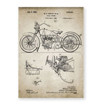 Engine Patent Wall Art