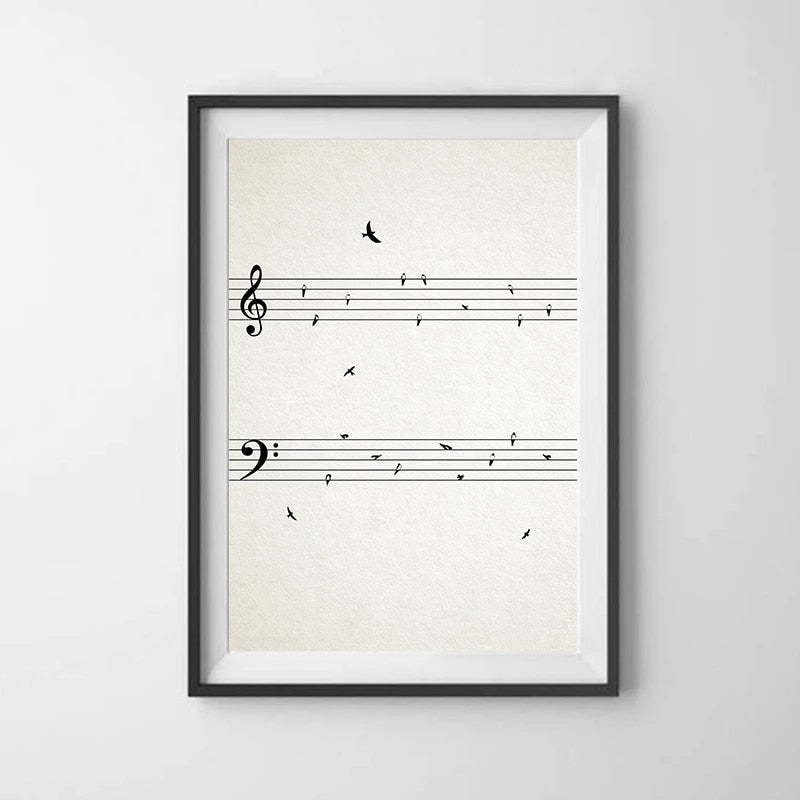 Vintage Chords Wall Art