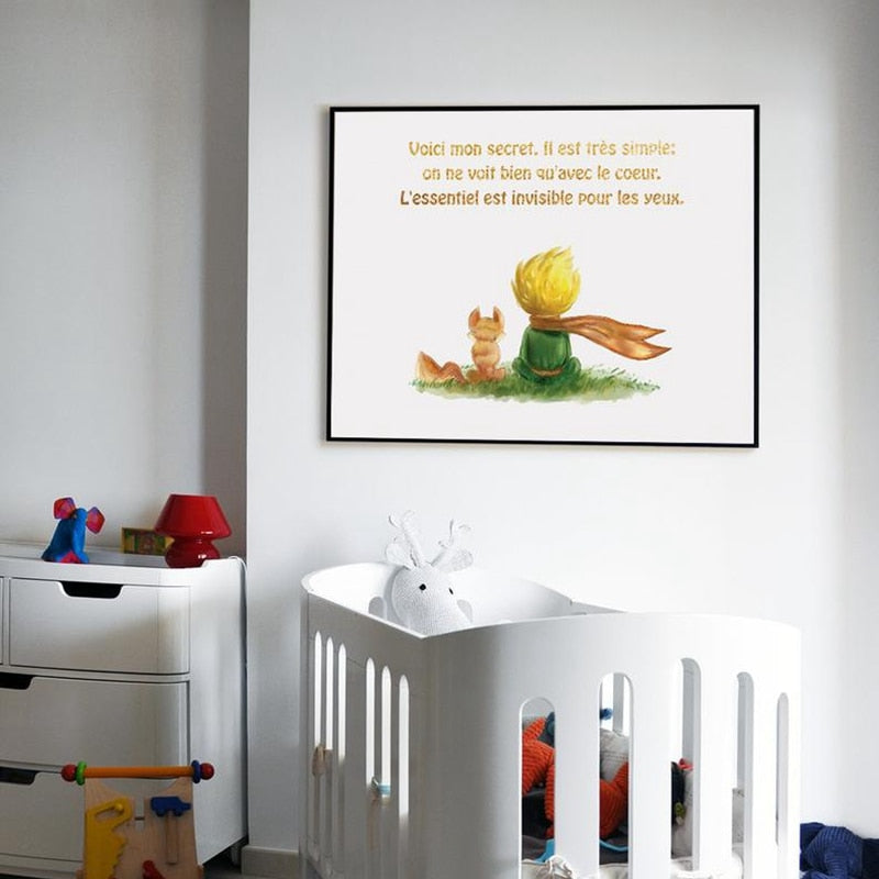 The Little Prince Wall Art Print Home Decor - Pretty Art Online