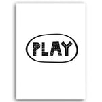 Dream Big, Play & I'm A Super Hero Wall Art - Pretty Art Online