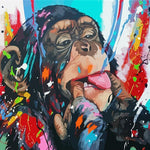 Abstract Monkey Painting - Pretty Art Online