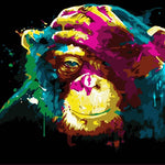 Abstract Monkey Painting - Pretty Art Online