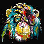 Abstract Monkey Painting - Pretty Art Online