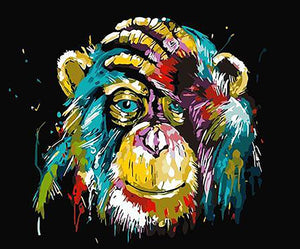 Abstract Monkey Painting - Pretty Art Online