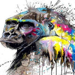 Abstract Monkey Painting - Pretty Art Online