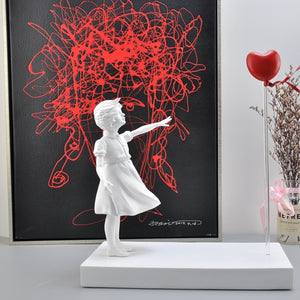 Girl And Heart Balloon Banksy Artwork