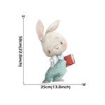 Watercolour Cartoon Bunny Wall Stickers