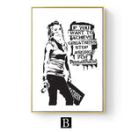 Banksy Abstract Graffiti Art