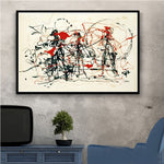 Famous Jackson Pollock Abstract Artwork - Pretty Art Online