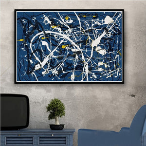 Famous Jackson Pollock Abstract Artwork - Pretty Art Online